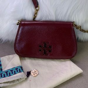 Tory Burch Patent Mini Cross-Body